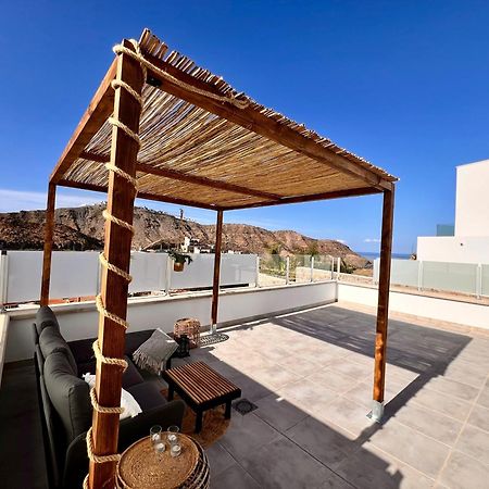 Dream Villa With Heated Pool, Rooftop & Ocean Views Mogan Exterior photo