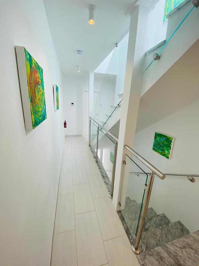 Dream Villa With Heated Pool, Rooftop & Ocean Views Mogan Exterior photo